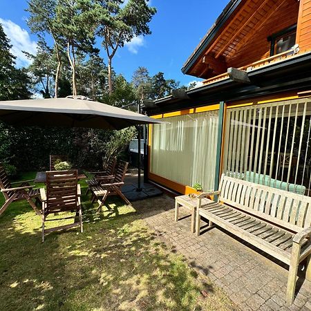 Houten Chalet/Bungalow In Het Bos, Sauna, Jacuzzi Meijel Buitenkant foto